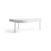 Original Biomorphic Low Table in White Steel by WYETH, Made to Order