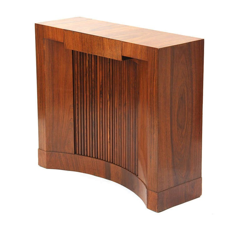 Tambour Door Console by Edward Wormley for Dunbar