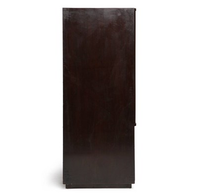 Tall Tambour Cabinet with Drawers by Edward Wormley for Dunbar