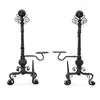 Grand Scale Andiron Set from USA, 1900s