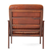 Rosewood and Leather Arm Chair by Illum Wikkelso for N. Eilersen