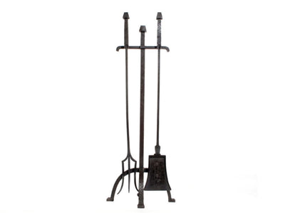 Giant Andiron and Firetool Set from France