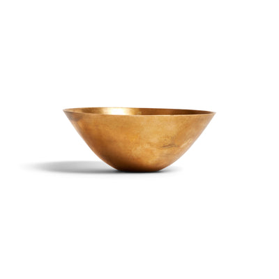 Petite Spun Brass Bowl by Ronald Hayes Pearson