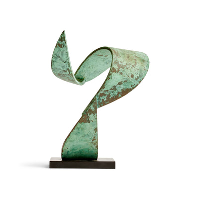 Bronze Abstract Sculpture by John D Ferguson, 1987