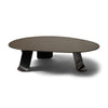 Chrysalis No. 2 Low Table in Blackened Steel by WYETH, Made to Order