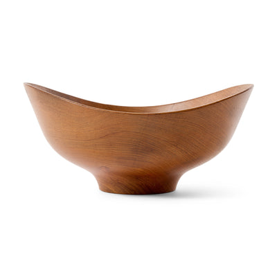 The Largest Turned Teak Presentation Bowl by Finn Juhl for Kay Bojesen for Magne Monsen
