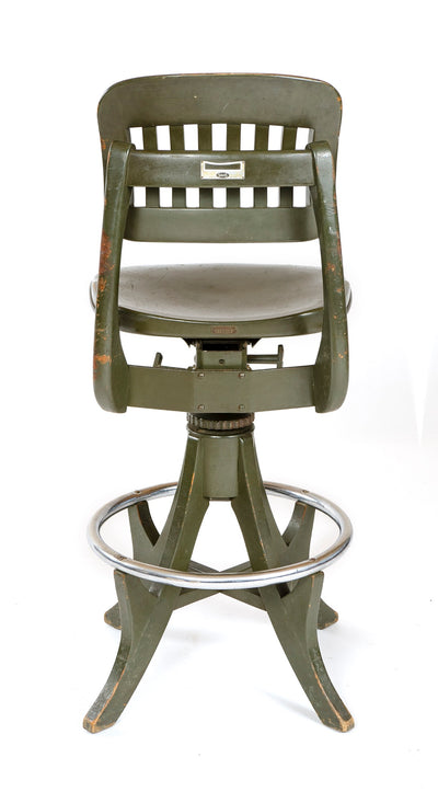 Adjustable Swiveling Architect's Stool for Sikes