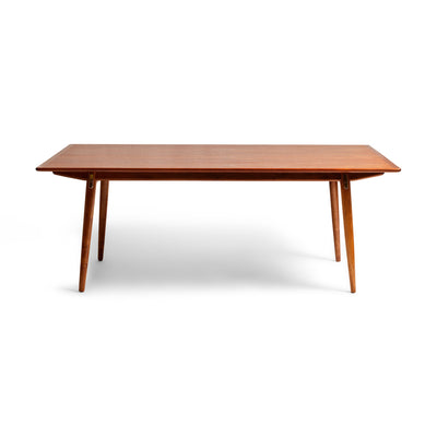 Solid Top Dining Table by Hans J. Wegner for Johannes Hansen