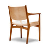 Teak Arm Oak Frame Armchair by Hans J. Wegner for Johannes Hansen, 1950s