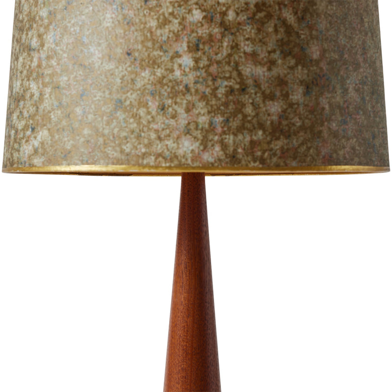 Teak Table Lamp by Ernst Henriksen