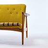 Danish Modernist Settee by Arne Vodder for Bovirke