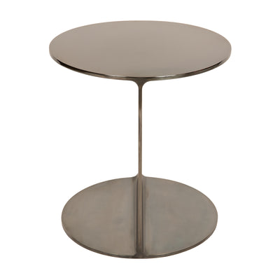 Tapered I-Beam Table in Blackened Polished Steel by WYETH, Made to Order