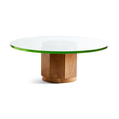 Octagonal Based Low Table by Edward Wormley for Dunbar