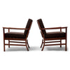 Mahogany Lounge Arm Chair by Ole Wanscher for A.J. Iversen