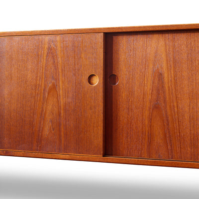 Wall Mount Teak Cabinets by Hans J. Wegner for Johannes Hansen, 1951 - WYETH