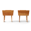 Trapezoidal Side Tables by Paul Laszlo for Brown-Saltman