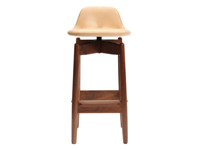 Walnut Barstool by Arne Vodder, WYETH