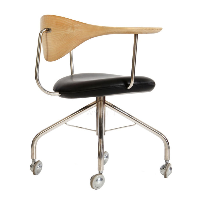 Swivel Desk Chair by Hans J. Wegner for PP Mobler, 1955