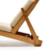 Rare Folding Lounge Chair by Hans J. Wegner for A.P. Stolen