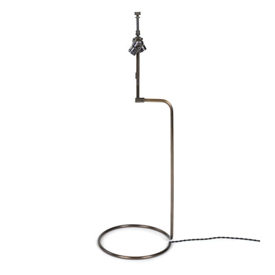 Tall 'Rope' Table Lamp in Blackened Bronze by WYETH, Made to Order