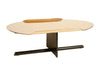 Bronze & Steel Table by WYETH, 2020