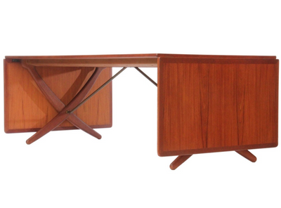 Drop Leaf Dining Table AT-314 by Hans J. Wegner for Andreas Tuck