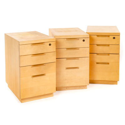 Four-Drawer Office Cabinet Attributed to Alvar Aalto for Artek, 1940s