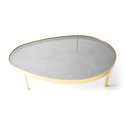 New Biomorphic Bronze Bar Perforated Low Table by WYETH, 2024
