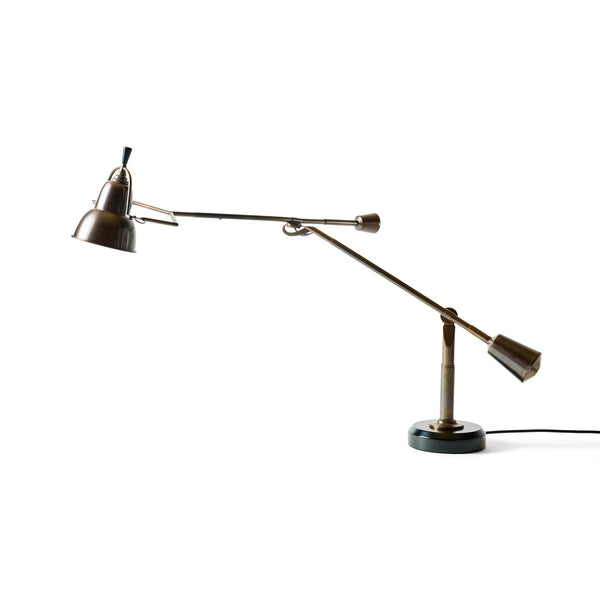 Double Arm Counterweighted Task Lamp by Edouard Wilfred Bouquet