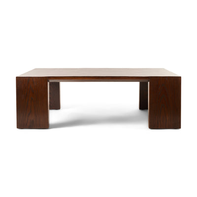 Bamboo and Solid Oak Low Table by WYETH