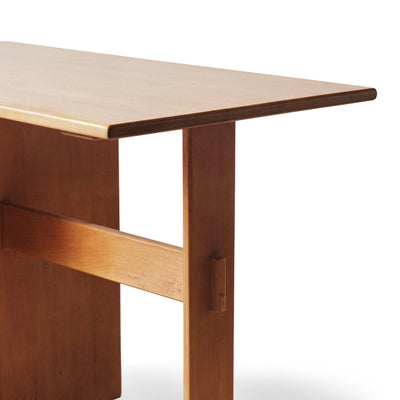 Solid Birch Work Desk by Russel Wright for Conant Ball, 1935