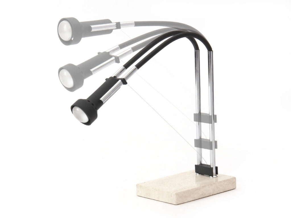 Articulating Desk Lamp by Angelo Lelli for Arredoluce