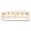 The ‘Tuxedo Sofa’ in Natural Linen by WYETH, Made to Order