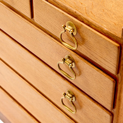 Unique Desk and Cabinet Storage Ensemble by Hans J. Wegner for Johannes Hansen, 1947