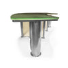 An Impressive Art Deco Chrome and Glass Desk from France, 1930s