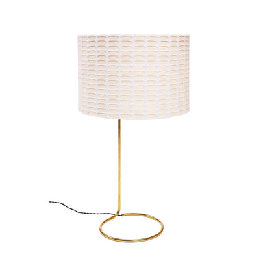 Tall 'Rope' Table Lamp in Polished Bronze by WYETH, Made to Order