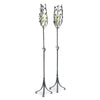 Bronze Foliate Floor Lamps from USA