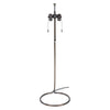 Tall 'Rope' Table Lamp in Blackened Bronze by WYETH, Made to Order
