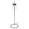 Tall 'Rope' Table Lamp in Blackened Bronze by WYETH, Made to Order