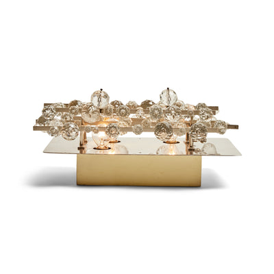 Cut Crystal Wall Lamp for J.L. Lobmeyr