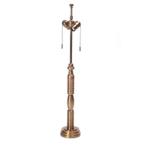 Turned Bronze Table Lamp, WYETH