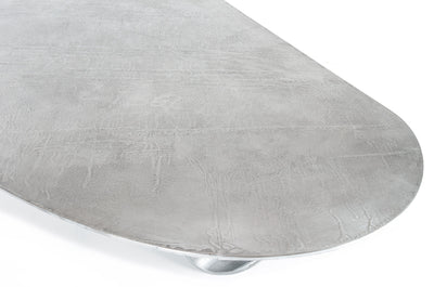 Chrysalis No. 1 Low Table in Hot Zinc Finish by WYETH, Made to Order