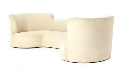 A Shapely Oasis Sofa we by Edward Wormley for Dunbar
