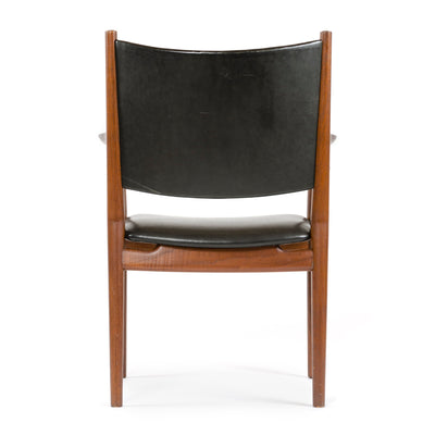 JH 713 Teak Dining Arm Chair by Hans J. Wegner for Johannes Hansen, 1950s