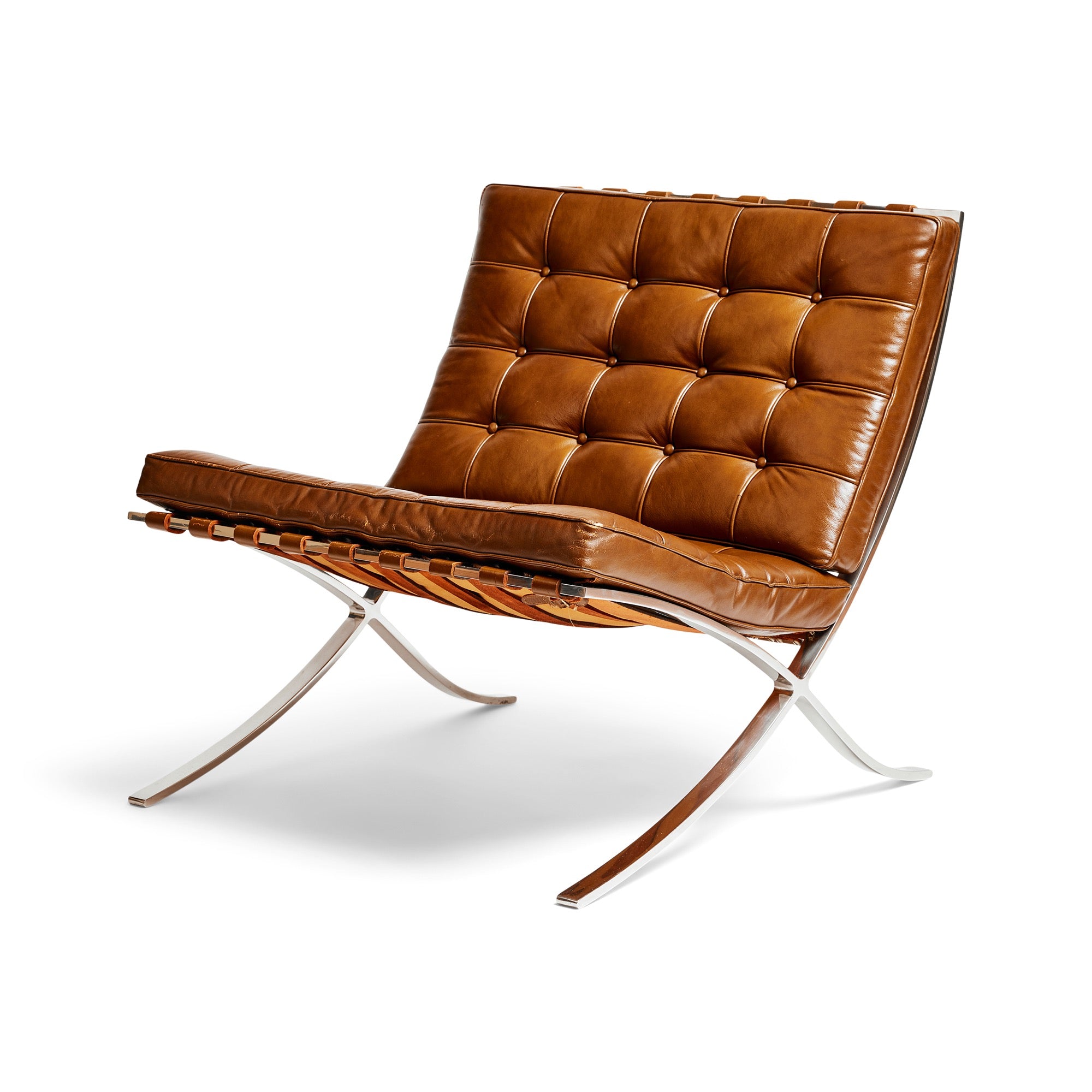 'Barcelona' Chair by Ludwig Mies van der Rohe for Knoll, 1929