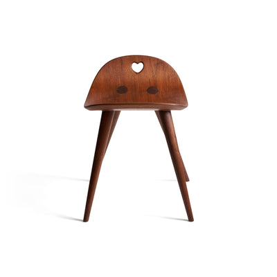 The Heart Stool by Edward J. Wormley for Dunbar