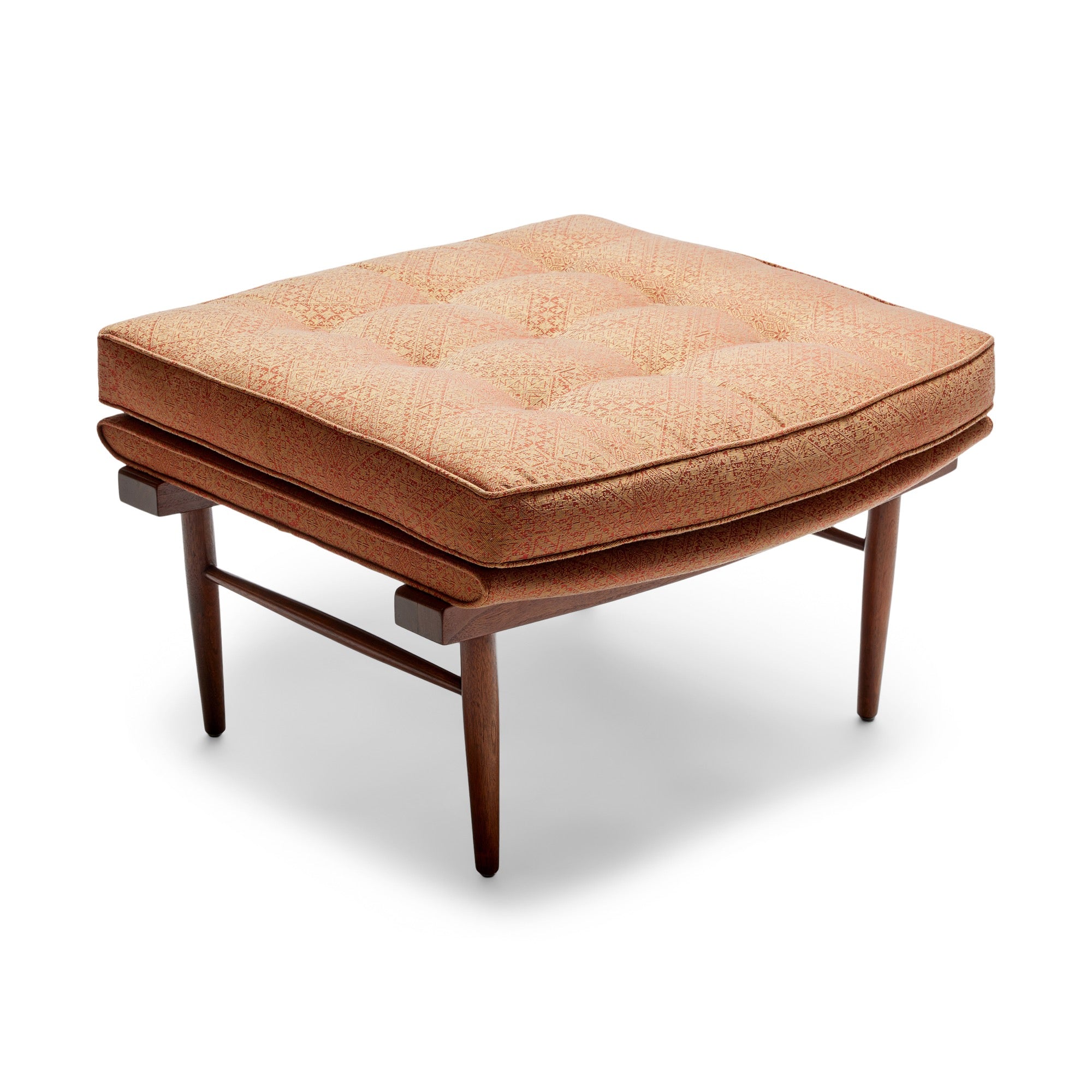 Upholstered Ottoman by George Nakashima for Widdicomb, 1950s