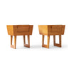 Trapezoidal Side Tables by Paul Laszlo for Brown-Saltman