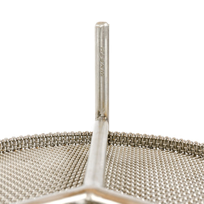 Stainless Steel Wire Cloth Bin or Waste Basket by WYETH, 2014