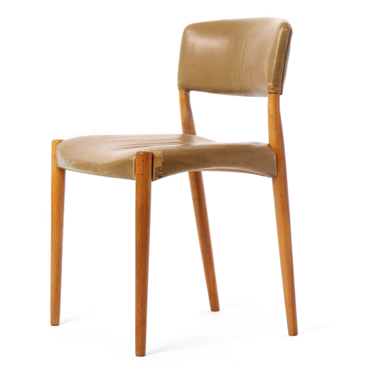 Set of Six Dining Chairs by Ejner Larsen & Aksel Bender Madsen for Willy Beck, 1950s